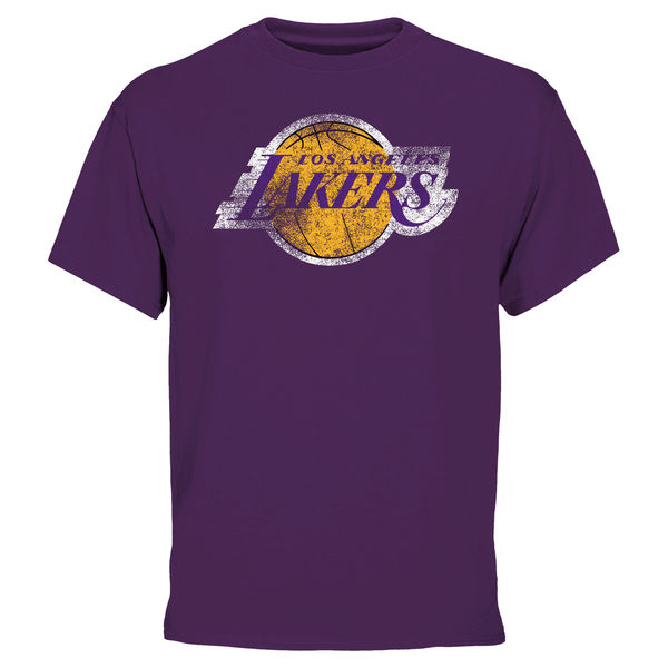 NBA Men Los Angeles Lakers Big Tall Team TShirt Purple->->Sports Accessory